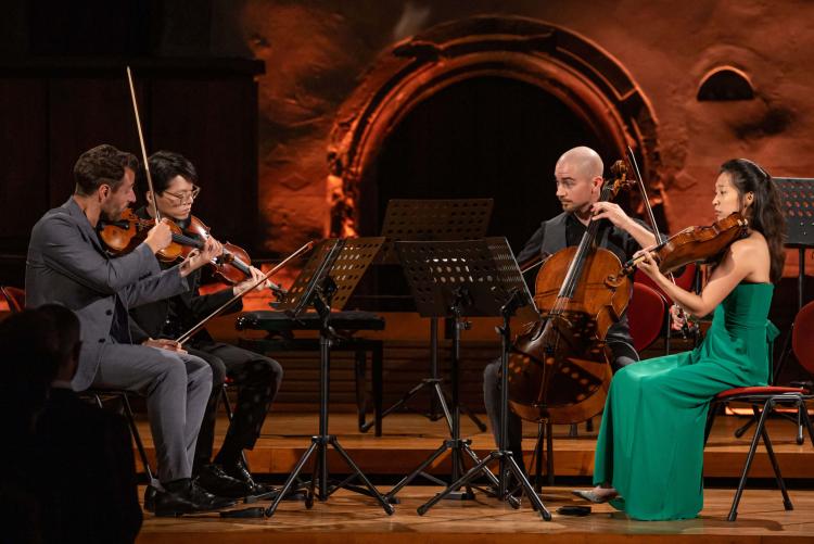 Dvořákova Praha 2024 - koncert 20/9/2024 - Dover Quartet, J. Špaček, T. Gavriilidis-Petrin