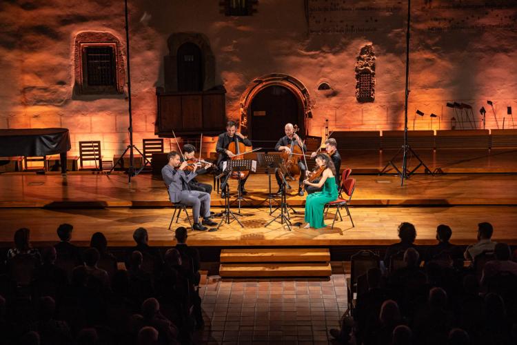 Dvořákova Praha 2024 - koncert 20/9/2024 - Dover Quartet, J. Špaček, T. Gavriilidis-Petrin