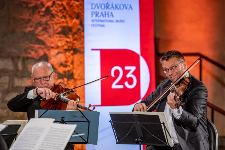 Dvořákova Praha 2023 - koncert 22/9/2023 - Zemlinského kvarteto, V. Bukač