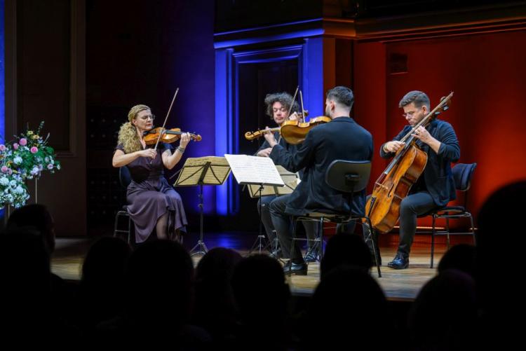 Dvořákova Praha 2024 - koncert 8/9/2024 - Pavel Haas Quartet, K. Dohnal, T. Františ, P. Vojta, P. Ries 