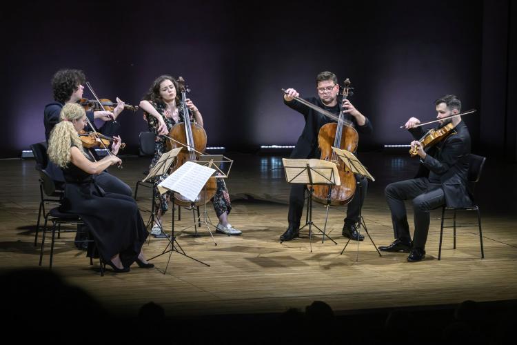Dvořákova Praha 2023 - koncert 9/9/2023 - Pavel Haas Quartet, A. Kobekina