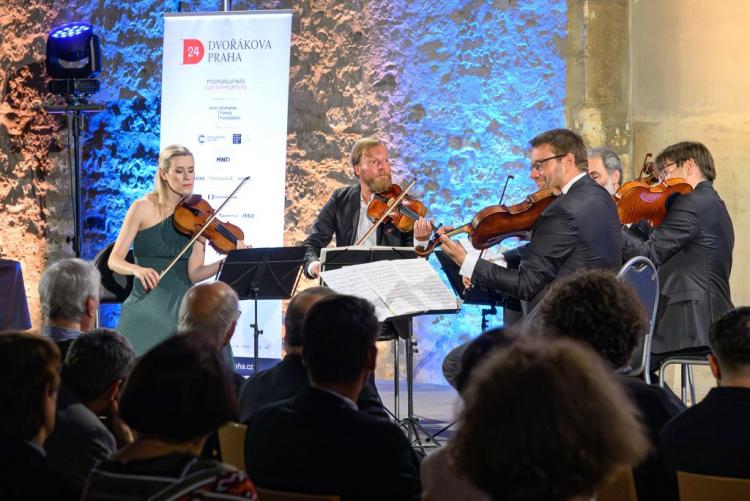 Dvořákova Praha 2024 - koncert 12/9/2024 - Zemlinsky Quartet, E. Hemsing